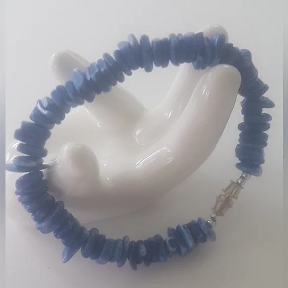 🐚 Blue Shell Bracelet - Picture 4 of 4